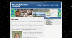 Desktop Screenshot of freecheweyproject.org